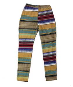 KAPITAL Kapital leggings inner pants border cotton multicolor cotton 0 lady's (ma)