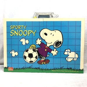 スヌーピー マクドナルド ハッピーセット 限定品 8体セット 箱付き SPORTY SNOOPYの画像1