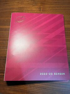 川崎ブレイブサンダース　ファンクラブ限定　カードファイル　2022-23 マニュアル付き　中古