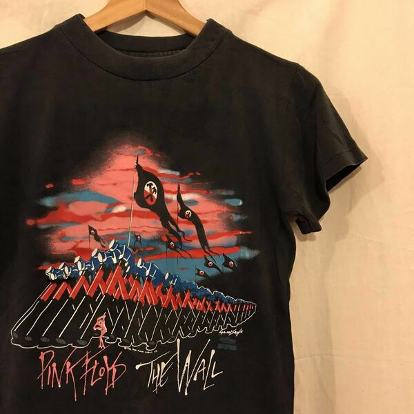 80's ビンテージ ピンクフロイド Tシャツ 半袖 PINK FLOYD / ザ ウォール サイズ直しあり