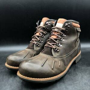 M1941 Clarks クラークス レザー トレッキングシューズ ブーツ GORE-TEX ゴアテックス UK8.5G/26.5cm 相当 ブラウン 茶 インナーボア