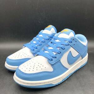 M1995 美品 NIKE ナイキ Dunk Low Coast ダンク ロー コースト ローカット スニーカー レディース US7/24.0cm ホワイト ライトブルー 靴