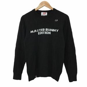 C307 MASTER BUNNY EDITION マスターバニーエディション ニット セーター プルオーバー トップス メンズ 4 ブラック 黒