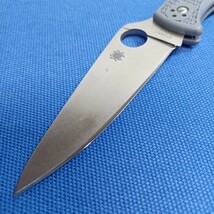 ◆SPYDERCO スパイダルコ フォールディングナイフ◆ENDURA 4◆VG-10◆日本製/関市◆全長約22cm◆折りたたみ時約12.5cm◆刃渡り約9cm_画像3