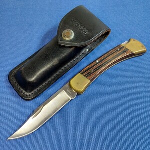 *BUCK back folding knife * folding type knife * bear measures * total length approximately 22cm* blade migration approximately 8.8cm* folding hour approximately 12.5cm*18 -years old under un- possible 