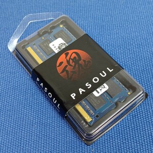 ◆PASOUL ノートパソコン用 メモリ 4GB◆1.35V◆DDR3L-1600 (PC3L-12800)◆新品/未開封品