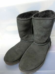 UGG Classic Short Sheepskin Boots クラシック シープスキン ブーツ US9 27.0cm ブラック #5800 アグ