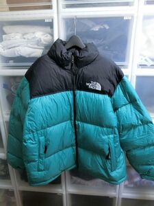 THE NORTH FACE 1996 Retro Nuptse Jacket ヌプシ ダウンジャケット XL グリーン #NF0A3C8D ノースフェイス