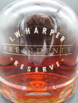  I.W. HARPER IWハーパー 12年/PRESIDEN'S プレジデント リザーブ バーボンウイスキー 750ml 43%【未開栓品】古酒 難あり_画像9