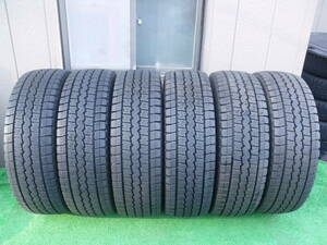 225/70R16 117/115 LT ダンロップ WINTER MAXX LT03M 中古バリ溝6本セット