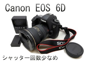 【美品】Canon EOS 6Dレンズセット シャッター数少なめ mark kiss 5d 7d 80d 90d EOS Canon