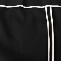 ボッテガ ヴェネタ （BOTTEGA VENETA）ウール スカート 巻きスカート ＃34 ブラック系（新品同様）_画像7