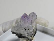 国産鉱物　西目屋村の紫水晶＜珍品＞_画像3