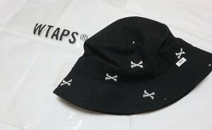 22SS☆WTAPS ダブルタップス BUCKET HAT クロスボーン☆サイズ3 バケットハット