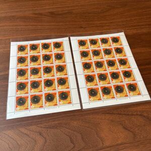 切手 アジア・ジャンボリー記念 1962 10円×20枚 2シート 額面400円