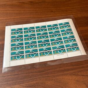 切手 名神高速道路開通記念 1963 10円×20枚 1シート 額面200円