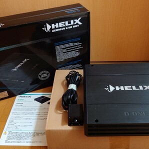 説明文必読！HELIX D ONE HA11108 ウーファー用モノラルアンプ エムズライン オーディオ アンプ ヘリックス DSP HELIX コントローラーの画像1