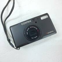 ◎コンタックス◎CONTAX TVS DIGITAL ブラックボディ デジタルカメラ / Carl Zeiss Vario Sonnar 7.3-21.9mm 1:2.8-4.8 T* 中古現状 即発送_画像1