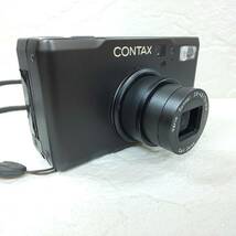 ◎コンタックス◎CONTAX TVS DIGITAL ブラックボディ デジタルカメラ / Carl Zeiss Vario Sonnar 7.3-21.9mm 1:2.8-4.8 T* 中古現状 即発送_画像3