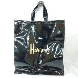 ◎ハロッズ◎Harrods PVC トートバッグ Harrods Signature Shopper Bag 裏地付 即発送