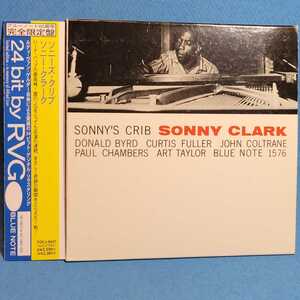 [24bitＲＶＧ]★ ソニー・クラーク / ソニーズ・クリブ [紙ジャケット] [限定] ★ Sonny Clark / SONNY'S CRIB ★SAMPLE盤★廃盤・入手困難