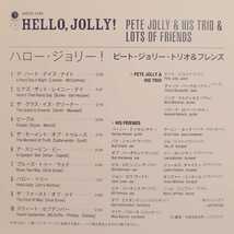 [紙ジャケ]★ ピート・ジョリー・トリオ&フレンズ / ハロー・ジョリー! ★ The Pete Jolly Trio & Friends / HELLO, JOLLY! ★SPL盤★廃盤_画像6