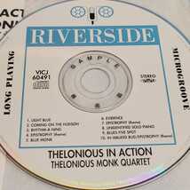 [紙ジャケ]★ セロニアス・モンク / セロニアス・イン・アクション[+3] [限定] ★ Thelonius Monk / THELONIOUS IN ACTION ★SPL盤★廃盤_画像7