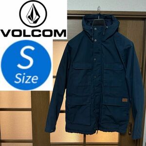 VOLCOM ボルコム Renton Winter Parka スノーボード スノボ ジャケット メンズ Sサイズ S ウエア ウェア スノーボードジャケット ネイビー