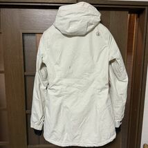 VOLCOM ボルコム Eva Ins GORE-TEX Jkt ゴアテックス ジャケット スノーボード スノボ Mサイズ M レディース ウィメンズ 女性 白 ホワイト_画像2