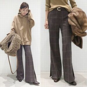 アパルトモンドゥーズィエムクラス Lisiere Flare Pants フレアパンツ