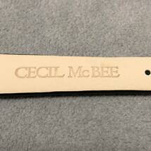 ★ジャンク扱い★　CECIL McBEE　セシルマクビー　腕時計　レディース　未使用　★★★送料込み★★★　入手困難　電池切れ_画像6