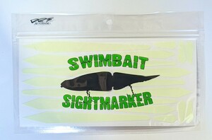 DRT【スイムベイト サイトマーカー グロー】SWIMBAIT SIGHTMARKER GLOW タイニークラッシュ ゴースト クラッシュ9 ジョーカー フレンジー