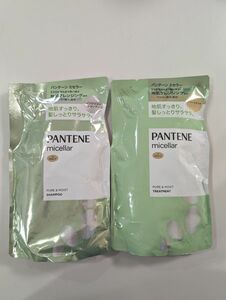 PANTENE パンテーン PRO-V ミセラシリーズ ピュア＆モイスト ノンシリコンシャンプートリートメント詰め替えセット
