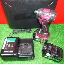 【中古品】〇HiKOKI(ハイコーキ) インパクトドライバ フレアレッド WH36DC(2XPRSZ)【岩槻店】_画像1