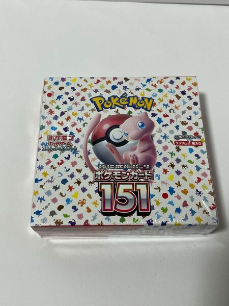 ポケモンカード　スカーレット＆バイオレット 151BOX シュリンク付き ワンオーナー