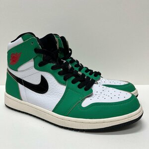 27.5cm WMNS AIR JORDAN 1 HIGH OG DB4612-300 ウィメンズ エア ジョーダン1 グリーンホワイトブラック メンズ スニーカー EB H93674