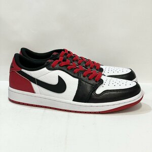 27cm AIR JORDAN 1 AJ1 RETRO LOW OG CZ0790-106 エア ジョーダン 1 レトロ ロー オージー ブラック トゥ メンズ スニーカー XN 101412