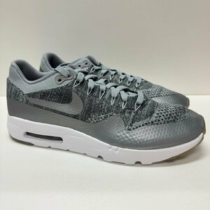 29cm NIKE AIR MAX 1 ULTRA FLYKNIT 843384-001 ナイキ エアマックス 1 ウルトラフライニット グレーホワイト メンズ スニーカー ER H90310