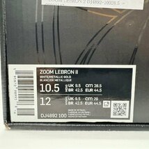 28.5cm NIKE ZOOM LEBRON 2 DJ4892-100 ナイキ ズーム レブロン 2 ゴールドホワイト メンズ スニーカー EZ H91547_画像9