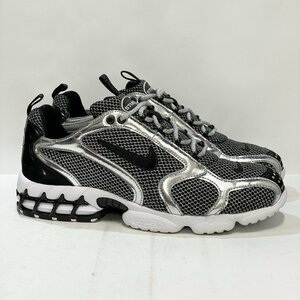 28cm NIKE AIR ZM SPIRIDON CG 2 / STUSSY CU1854-001 ナイキ エアズームスピリドン CG 2/ステューシー シルバー メンズ VY H102016