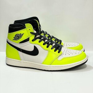 30cm AIR JORDAN 1 AJ1 RETRO HIGH OG 555088-702 エア ジョーダン 1 レトロ ハイ オージー ボルト メンズ スニーカー PH 94093