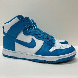 27cm NIKE DUNK HI DD1399-400 ナイキ ダンク ハイ ブルーホワイト メンズ スニーカー GZ 99295