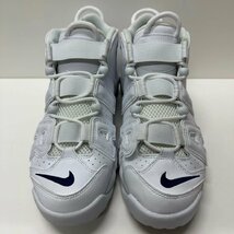 26cm NIKE AIR MORE UPTEMPO 96 DH8011-100 ナイキ エア モアアップテンポ 96 ホワイト ネイビー メンズ スニーカー GK H101309_画像2