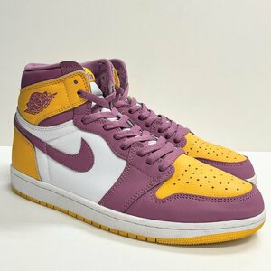 28.5cm AIR JORDAN 1 RETRO HIGH OG 555088-706 エアジョーダン 1 レトロ ハイ OG ピンクイェロー メンズ スニーカー HN H94097