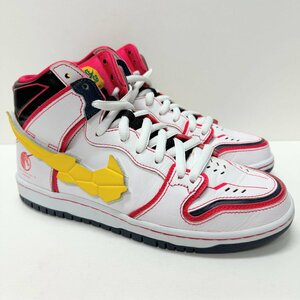 25.5cm NIKE SB DUNK HIGH PRO QS DH7717-100 ナイキ SB ダンク ハイ プロ QS ホワイトレッド メンズ スニーカー JA 102568