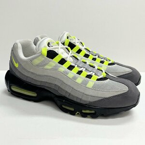 30cm NIKE AIR MAX 95 OG 554970-071 ナイキ エアマックス 95 OG イェローブラックグレー メンズ スニーカー KF H100811