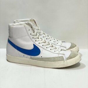 27.5cm NIKE BLAZER MID 77 VNTG BQ6806-400 ナイキ ブレーザー ミッド 77 ヴィンテージ パシフィックブルー メンズ スニーカー JG H101008