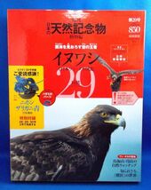 未開封 小学館 週刊 日本の天然記念物 動物編 第29号 イヌワシ 海洋堂 立体動物模型 フィギュア ニホンザリガニ(青) 2003年 レトロ 当時物_画像1