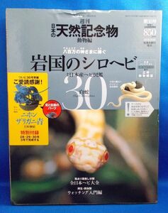 未開封 小学館 週刊 日本の天然記念物 動物編 第30号 岩国のシロヘビ 海洋堂 立体動物模型 フィギュア ニホンザリガニ(青) 2003年 当時物