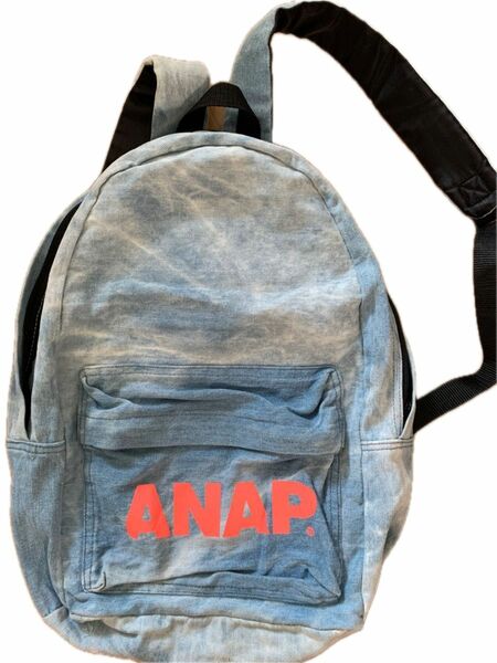 ￥2500→2222値下げ・美品★ANAP アナップ★デニムリュック